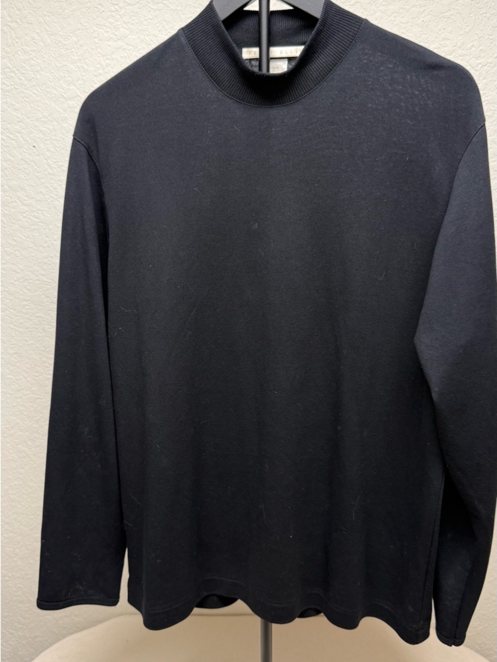 Perry Ellis Black Turtleneck Sweater
